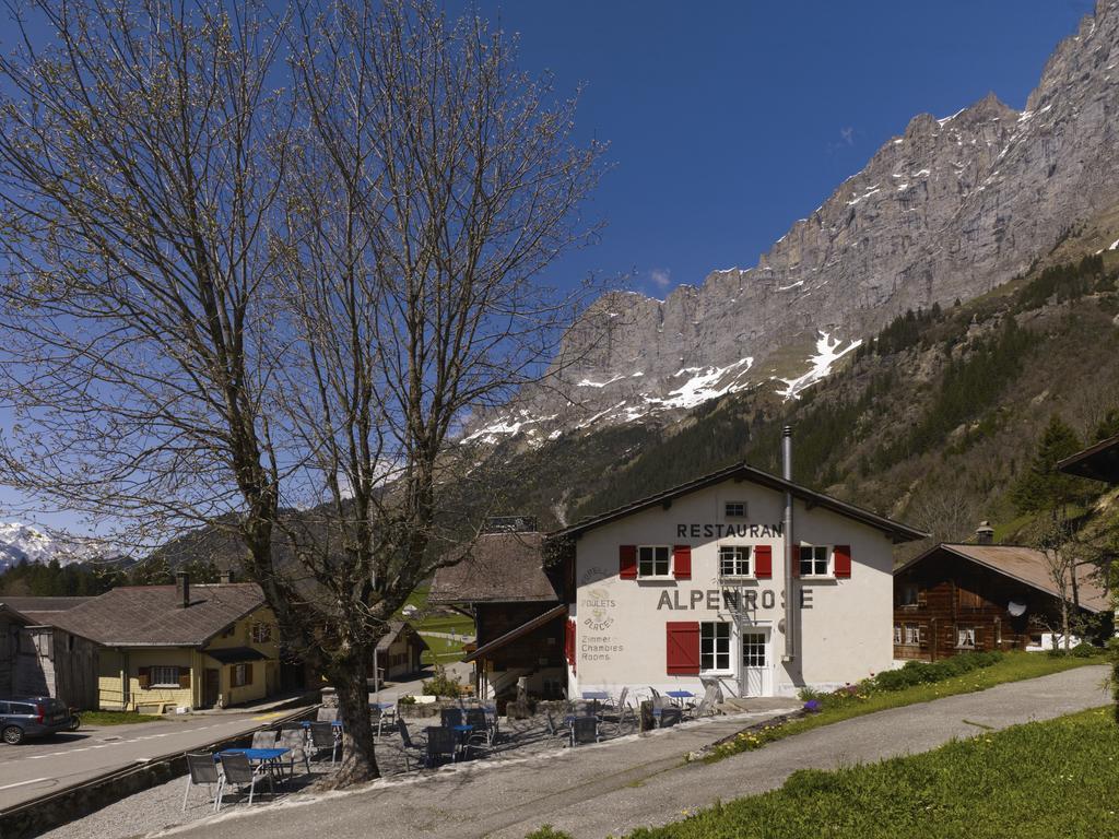 Alpenrose Gadmen - Gasthaus Kültér fotó